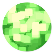"Iceberg"  Geometric Art stickers