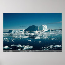 Iceberg, Greenland Winter Print