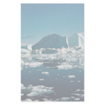 Iceberg, Greenland Winter Customized Stationery