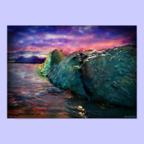Iceberg Illusions by Missi Lynn Boness posters