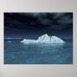 "Iceberg in Moonlight" Print
