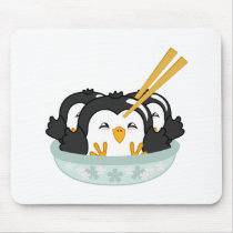 Iceberg Penguin Dumplings Mousepad