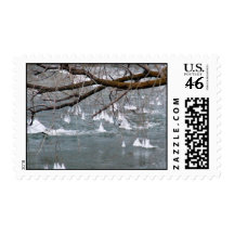 IceBoats Postage