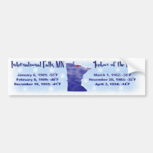 Icebox of the Nation Bumper Sticker