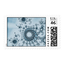 Icecap Spirals Fractal Stamps