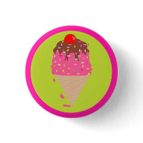 Icecream Cone Button