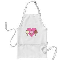 icecream love apron