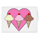 icecream love greeting cards