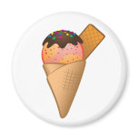 Icecream Fridge Magnets