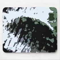Iced Blueberry Leave mousepads