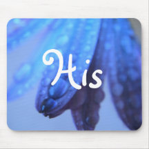 Iced Petals Mouse Pads