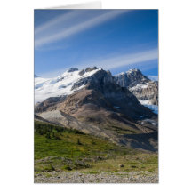 Icefields Parkway Columbia Icefield Alberta Canada Greeting Card