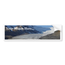 Icefields Parkway Glaciers Snow Canada bumper stickers