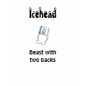 Icehead beast with two backs womens t shirt