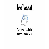 Icehead beast with two backs womens t shirt by mjj442 Icehead beast with two backs womens t shirt