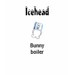 Icehead bunny boiler teens t shirt