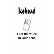 Icehead I am the voice in your head teens T shirt by mjj442 Icehead I am the voice in your head teens T shirt