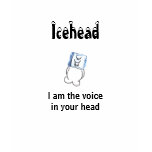 Icehead I am the voice in your head teens T shirt
