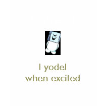 Icehead I yodel when excited customizable T shirt by mjj442 Icehead I yodel when excited customizable T shirt
