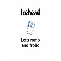 Icehead let's romp and frolic teens t shirt by mjj442 Icehead let's romp and frolic teens t shirt