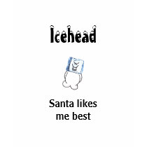 Icehead Santa likes me best Christmas shirt by mjj442 Icehead Santa likes me best Christmas shirt