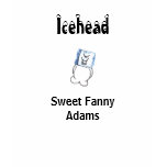 Icehead sweet Fanny Adams teen t shirt