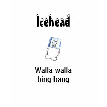 Icehead walla walla bing bang teens t shirt