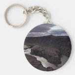 Iceland at dawn key chain