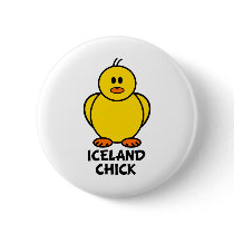 Iceland Chick buttons by chicktshirts8 Iceland Chick buttons