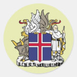 Iceland Coat of Arms detail Stickers