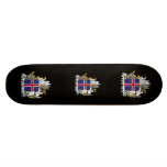 Iceland Coat of Arms Skate Decks