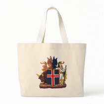 Iceland Coat of Arms Tote Bag