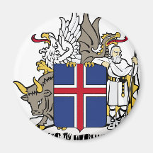 iceland emblem magnets