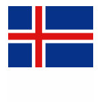 Iceland Flag and Map Spaghetti Top