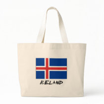 Iceland Flag bags