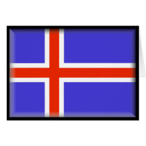 Iceland Flag cards