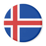 Iceland Flag Magnets