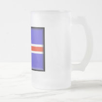 Iceland Flag mugs