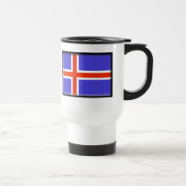 Iceland Flag mugs