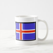 Iceland Flag mugs