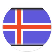 Iceland Flag stickers