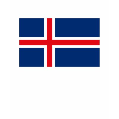 Iceland Flag T-shirt by FlagTshirts