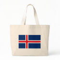 Iceland Flag Tote Bag