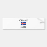 ICELAND GIRL BUMPER STICKER