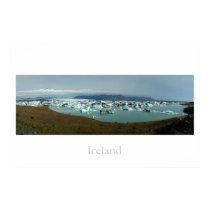 Iceland Glacier Lake posters by dpaessler Iceland Glacier Lake posters