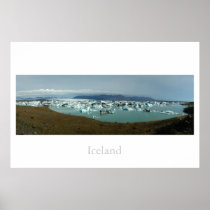 Iceland Glacier Lake Print