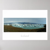 Iceland Glacier Lake Print