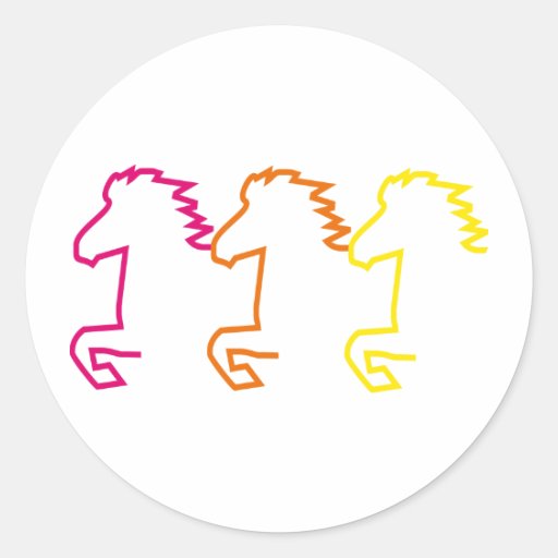 Iceland horse sticker