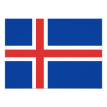 Iceland – Icelandic National Flag Art Photo
