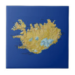 Iceland Map Tile